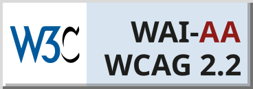 WCAG 2.2 AA Compliant